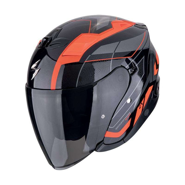 Scorpion Exo Z1 Vue Helmet Black Red