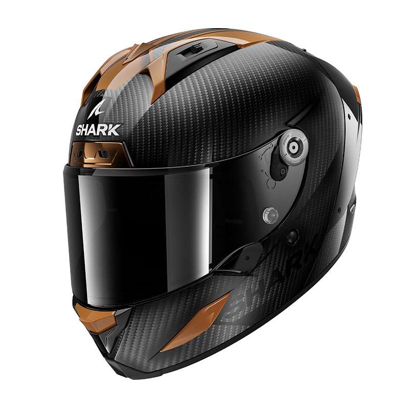 Shark Aeron Carbon Skin Helmet Black Brown