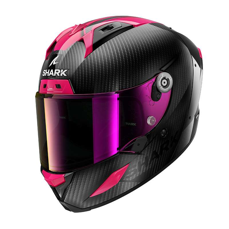 Shark Aeron Carbon Skin Helmet Black Pink
