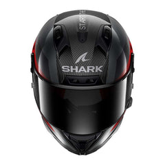 Shark Aeron Gp Fim2 Motogp Helmet Anthracite Red