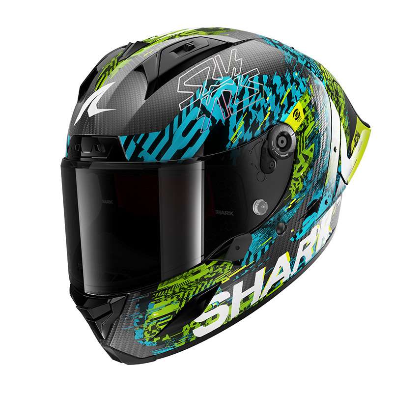 Shark Aeron Gp Fim2 Speed-vib Helmet Yellow