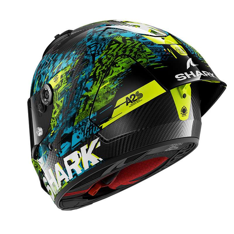 Shark Aeron Gp Fim2 Speed-vib Helmet Yellow