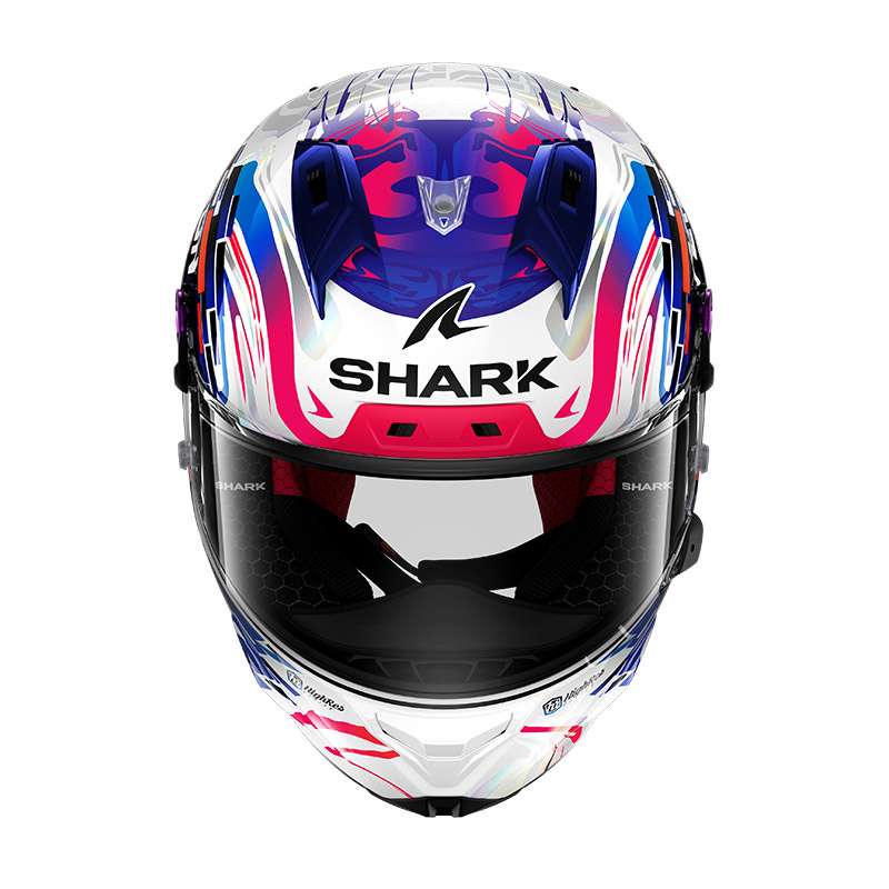 Shark Aeron Gp Replica Zarco France Helmet Purple