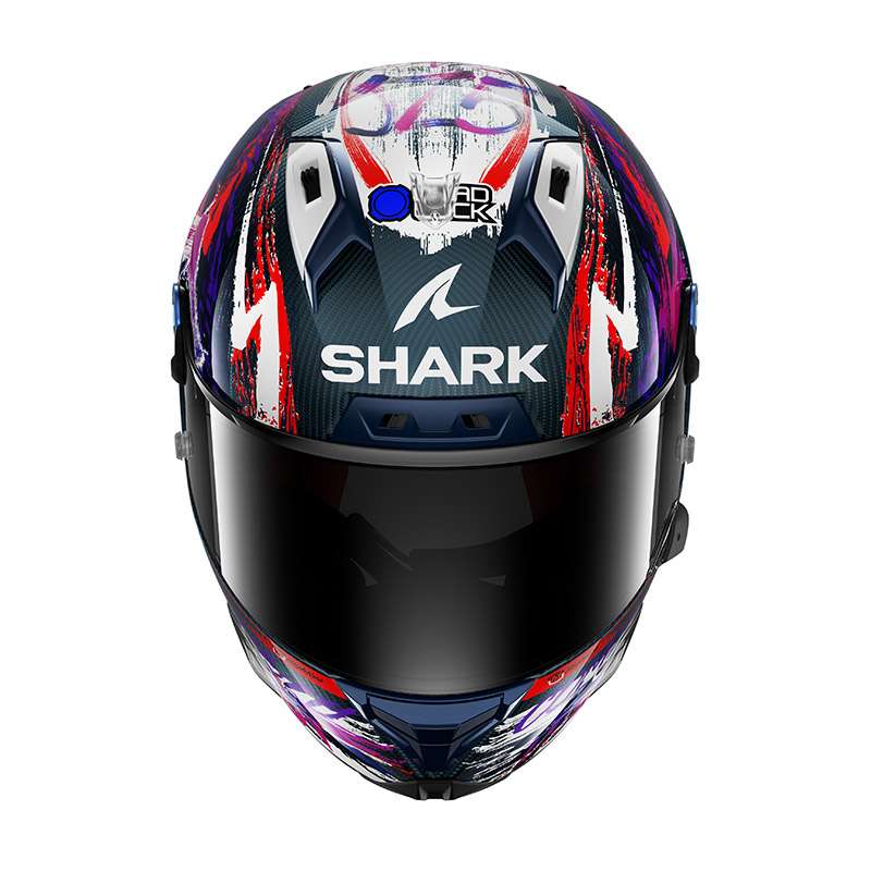 Shark Aeron Gp Fim Racing Zarco Signature Helmet Purple