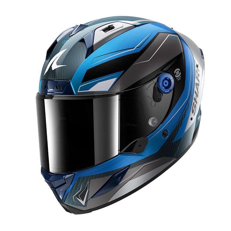 Shark Aeron Mekarium Helmet Blue