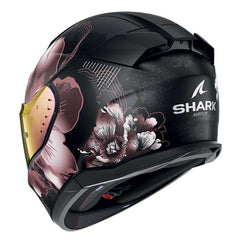 Shark D-skwal 3 Mayfer Mat Helmet Purple Gold