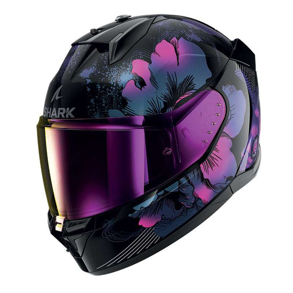 Shark D-skwal 3 Mayfer Helmet Purple Glitter