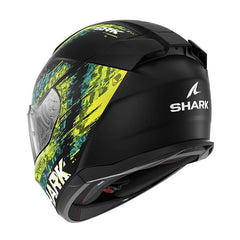 Shark D-skwal 3 Speed-vib Mat Helmet Yellow