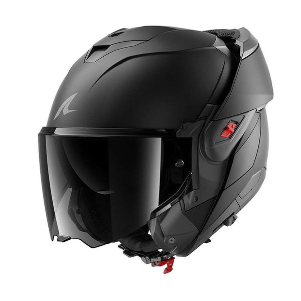 Shark Oxo Dark Shadow Mat Modular Helmet Black