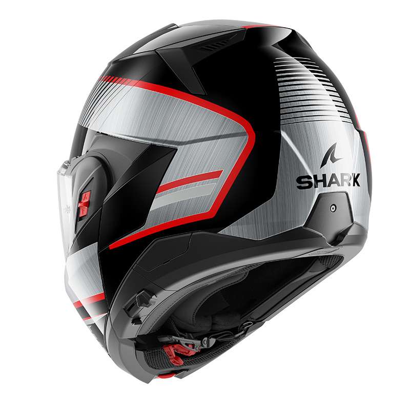 Shark Oxo Sikter Modular Helmet Black Red