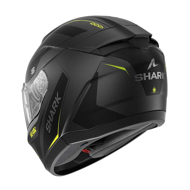 Shark Ridill 2 Mekarium Mat Helmet Yellow
