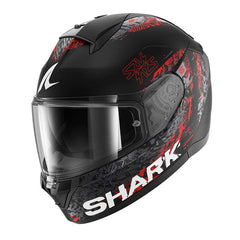 Shark Ridill 2 Speed-vib Mat Helmet Black Red
