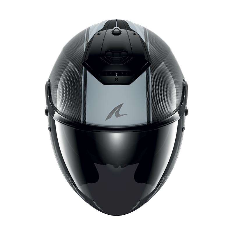 Shark Rs Jet Carbon Skin Helmet Silver