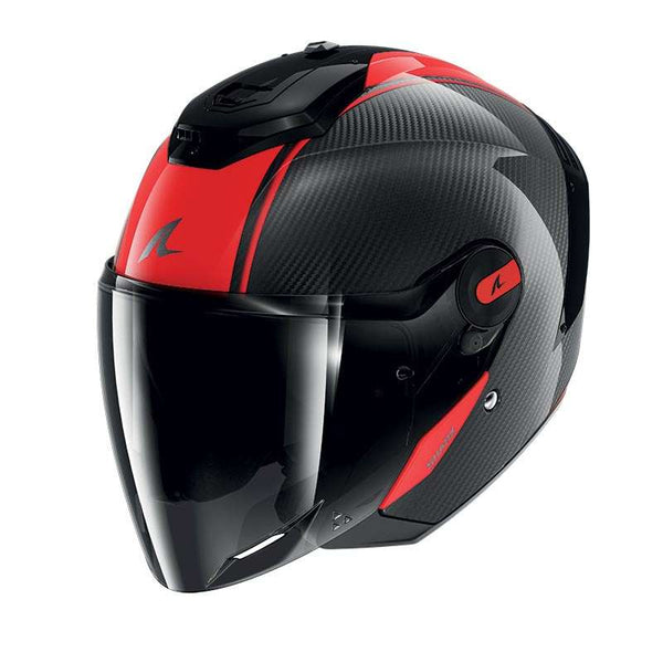 Shark Rs Jet Carbon Skin Helmet Red