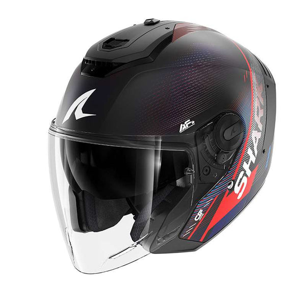 Shark Rs Jet Carbon Speed-tech Helmet Blue Red