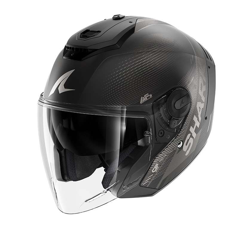 Shark Rs Jet Carbon Speed-tech Helmet Anthracite