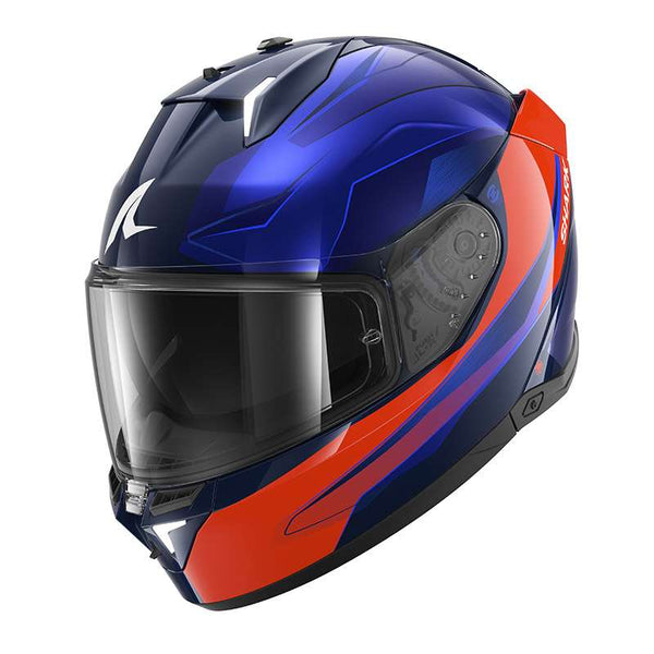 Shark Skwal I3 Mekarium Helmet Orange Blue