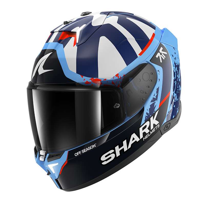 Shark Skwal I3 Helmet Replica Raul Fernandez Blue