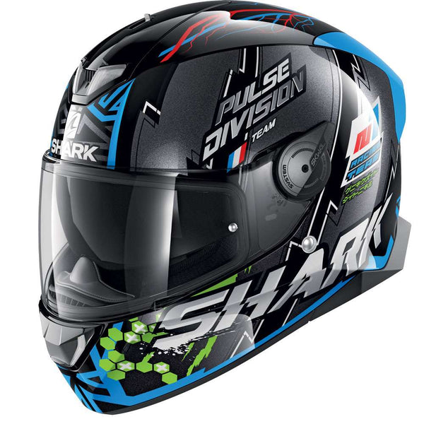 Shark Skwal 2.2 Noxxys Helmet Black Blue Green