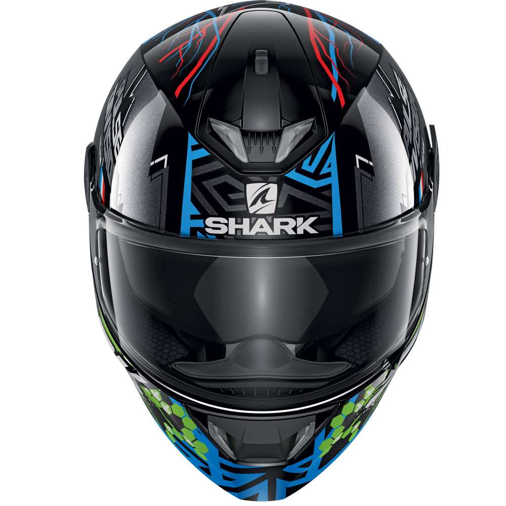Shark Skwal 2.2 Noxxys Helmet Black Blue Green