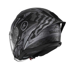 Shark Skwal Jet Cup Speed Fancy Mat Helmet Silver
