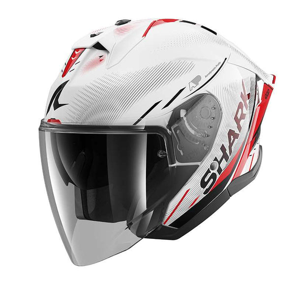 Shark Skwal Jet Cup Speed Tech Helmet White Red
