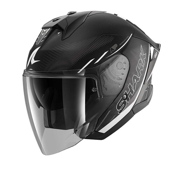 Shark Skwal Jet Cup Speed Tech Mat Helmet White