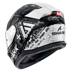 Shark Skwal I3 Hellcat Helmet Black Chrome Silver