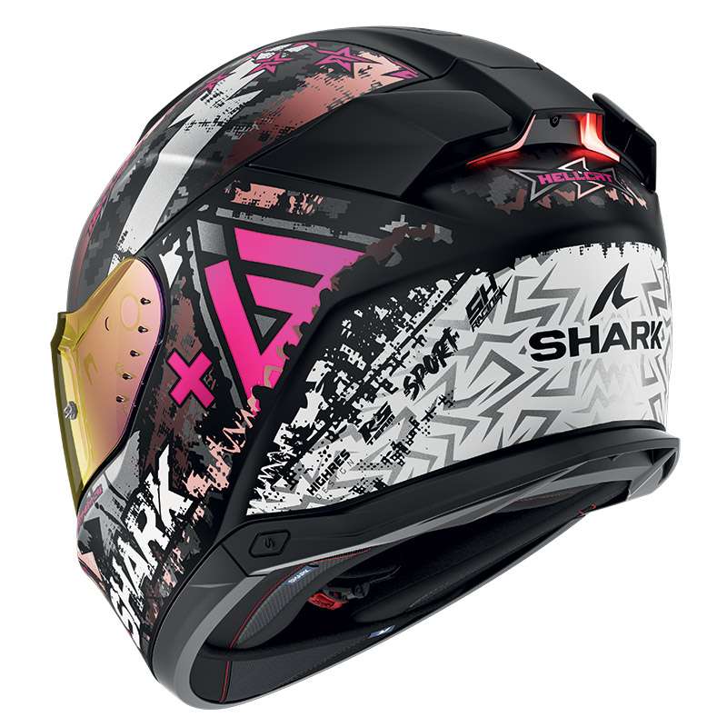 Shark Skwal I3 Hellcat Mat Helmet Purple