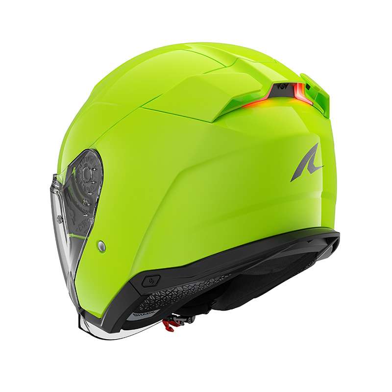 Shark Skwal I3 Jet Blank Helmet Yellow Fluo