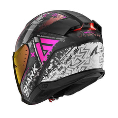 Shark Skwal I3 Jet Hellcat Mat Helmet Purple