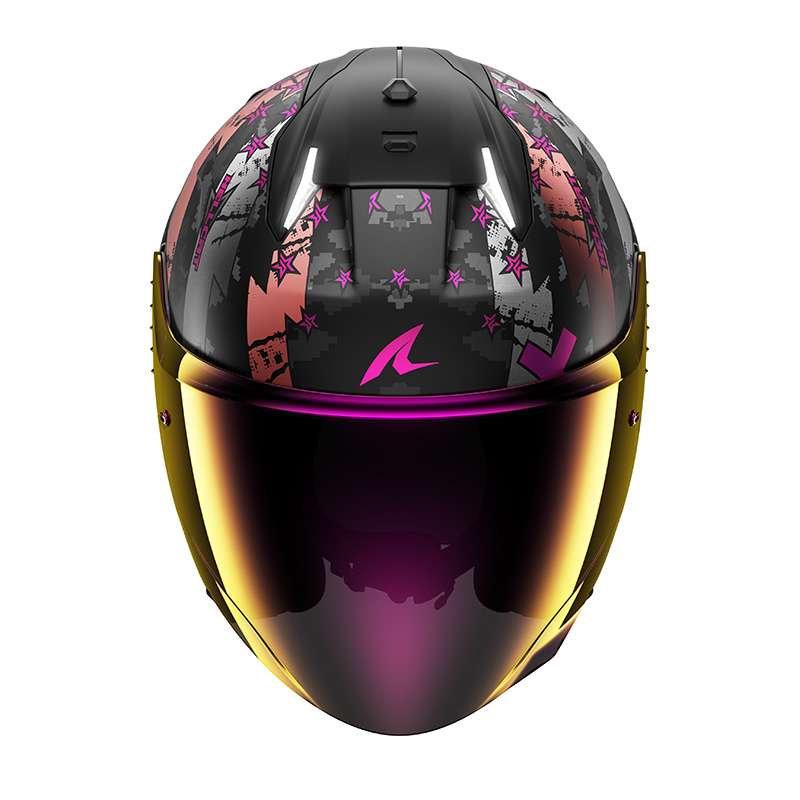 Shark Skwal I3 Jet Hellcat Mat Helmet Purple