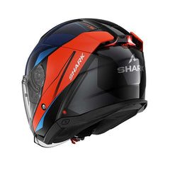 Shark Skwal I3 Jet Mekarium Helmet Blue Red