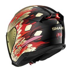 Shark Skwal I3 Jet Venum Helmet Red Gold
