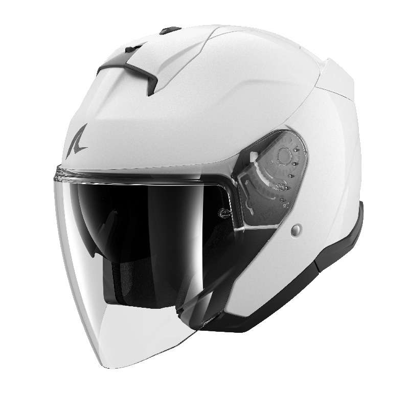 Shark Skwal Jet Blank Helmet White