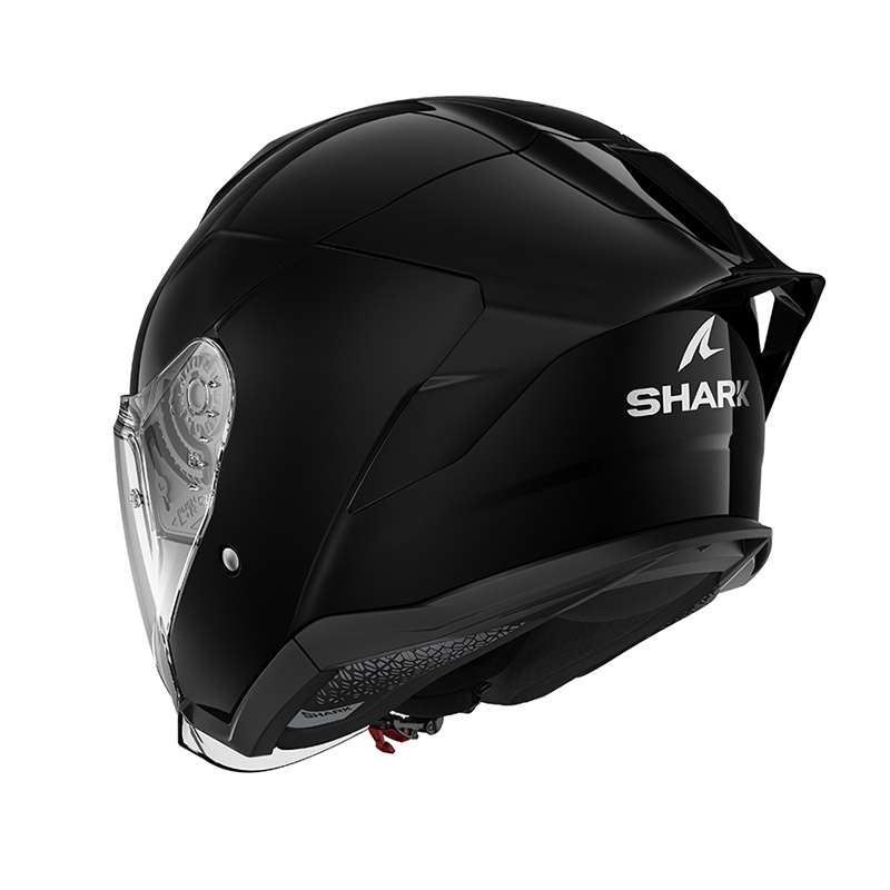 Shark Skwal Jet Cup Blank Helmet Black