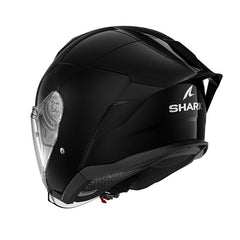 Shark Skwal Jet Cup Blank Helmet Black