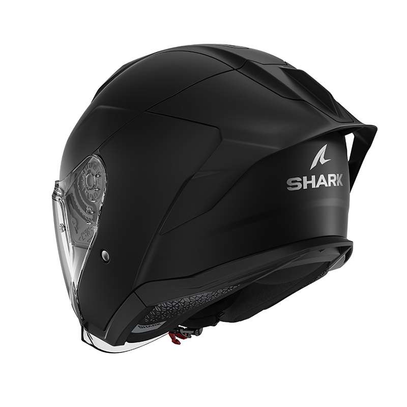 Shark Skwal Jet Cup Blank Mat Helmet Black