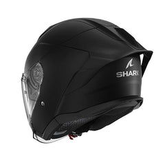 Shark Skwal Jet Cup Blank Mat Helmet Black