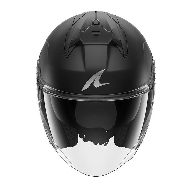 Shark Skwal Jet Cup Blank Mat Helmet Black