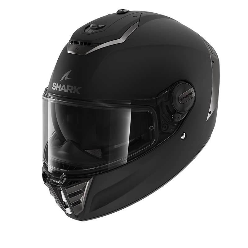 Shark Spartan Rs Blank Mat Helmet Black