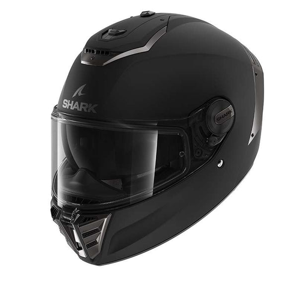 Shark Spartan Rs Blank Mat Helmet Black
