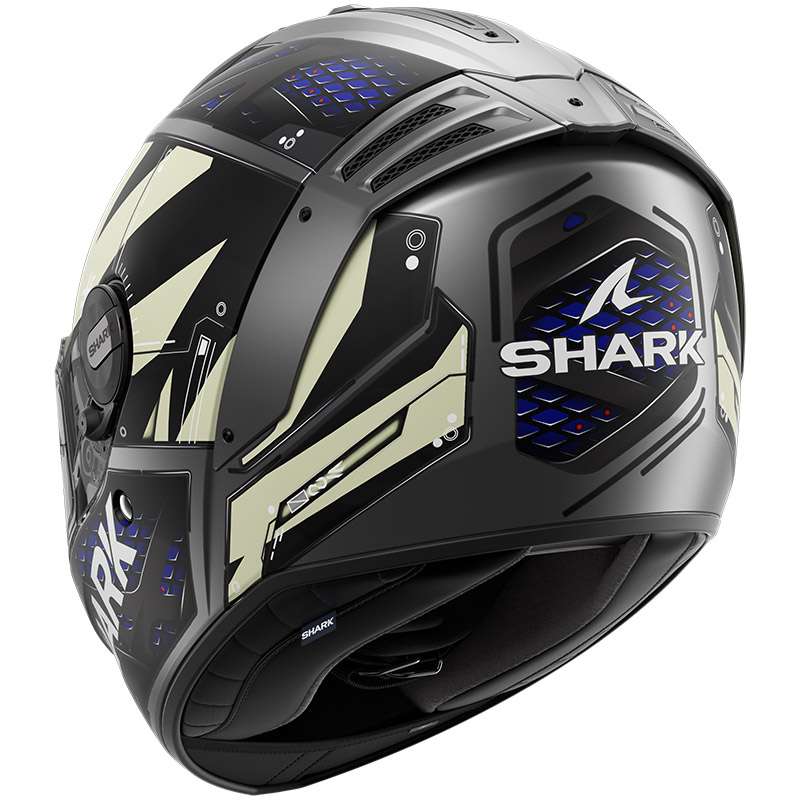 Shark Spartan Rs Stingrey Mat Helmet Black Blue