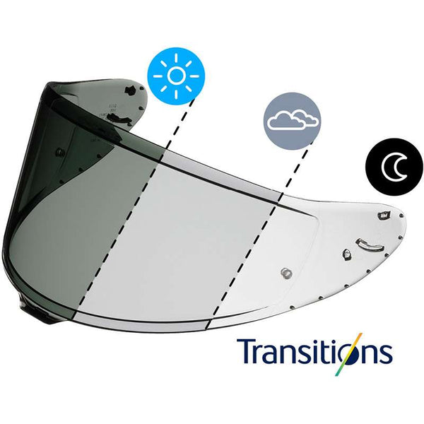 Shoei Cwr-f2pn Nxr 2 Visor Photochromic