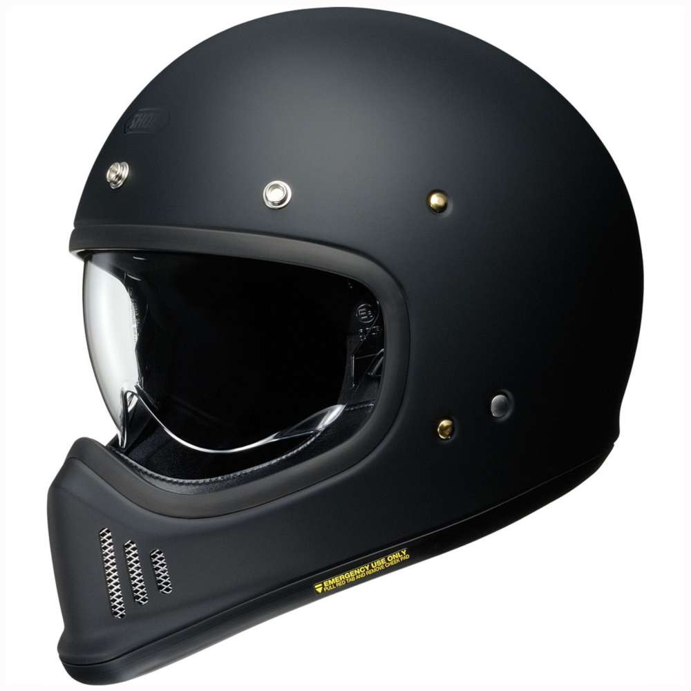 Shoei Ex-zero Black Matt