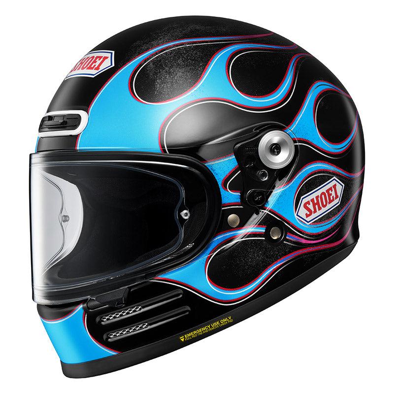 Shoei Glamster 06 Blast Tc-2 Helmet Blue