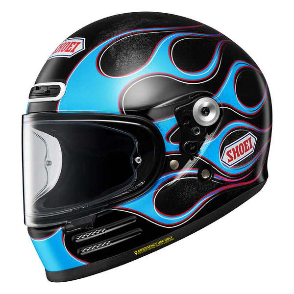 Shoei Glamster 06 Blast Tc-2 Helmet Blue