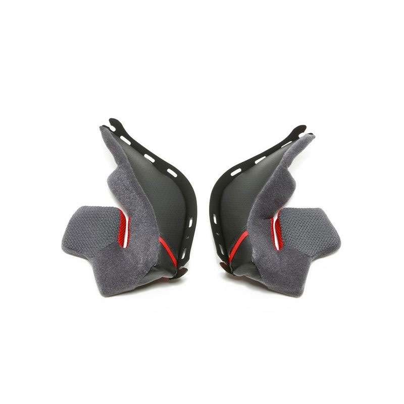 Shoei Nxr Cheek Pads Black