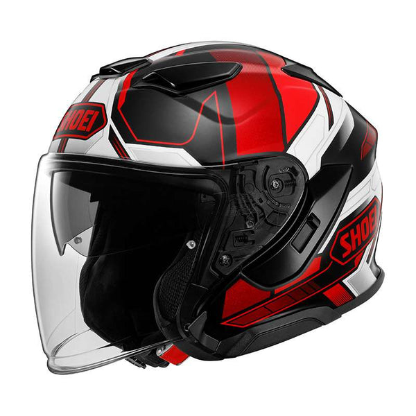 Shoei J-cruise 3 Whizzy Tc-1 Helmet Red
