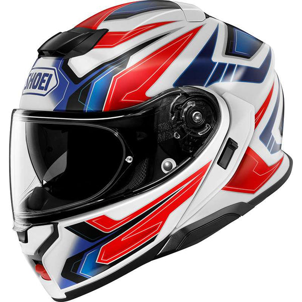 Shoei Neotec 3 Anthem Tc-10 Helmet Red Blue